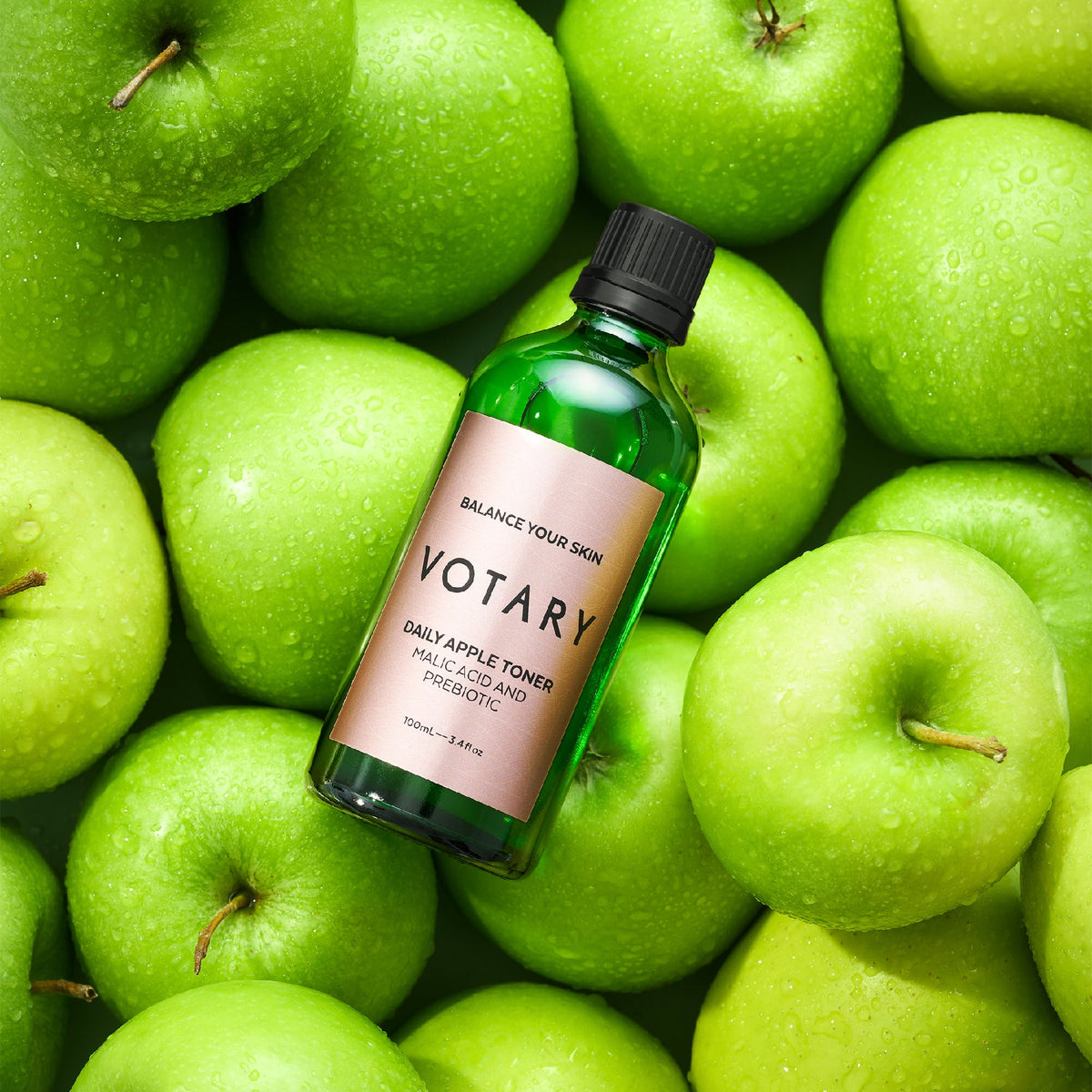 Daily Apple Toner, Malic Acid and Prebiotic - 100ml
