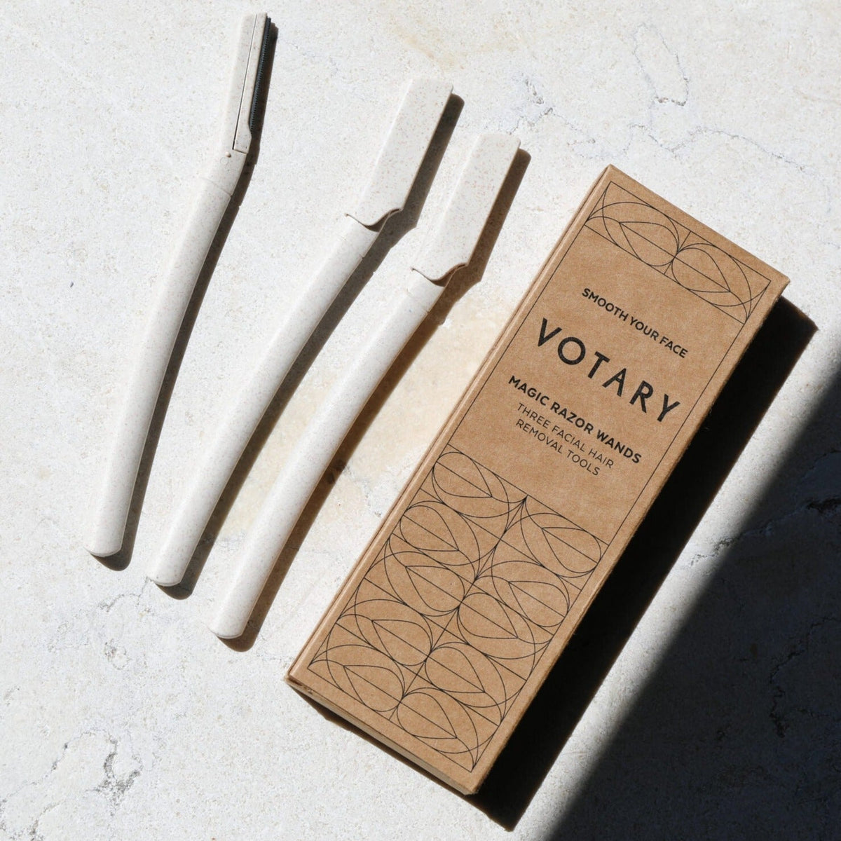 Magic Razor Wands, Three Facial Hair Removal Tools