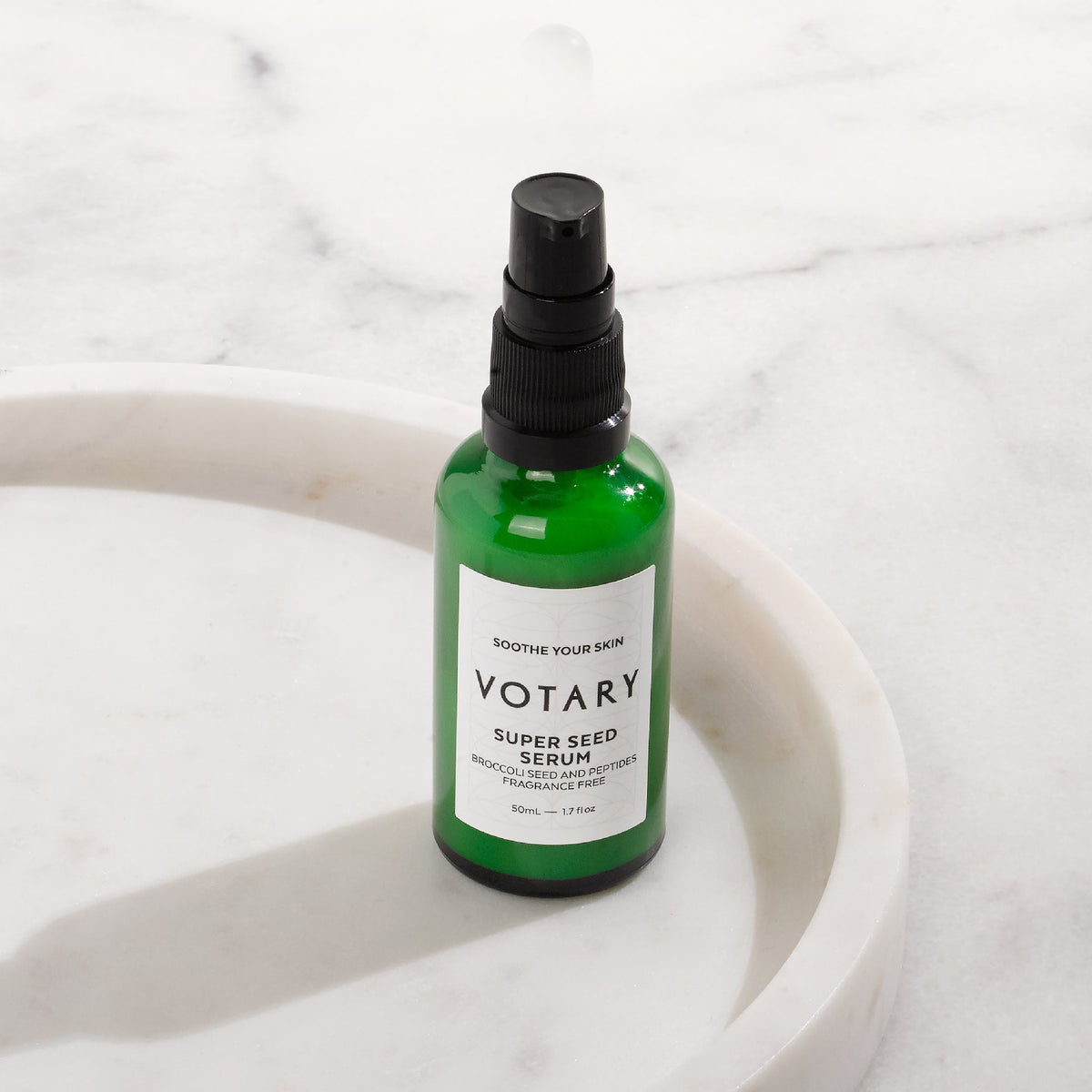 Super Seed Serum- Broccoli Seed and Peptides  Fragrance Free
