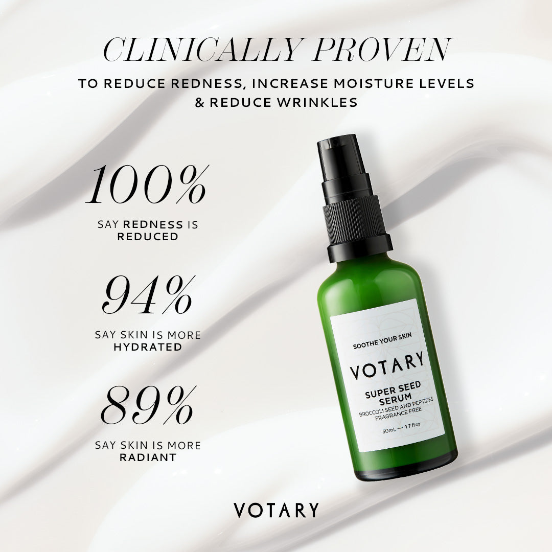 Super Seed Serum- Broccoli Seed and Peptides  Fragrance Free